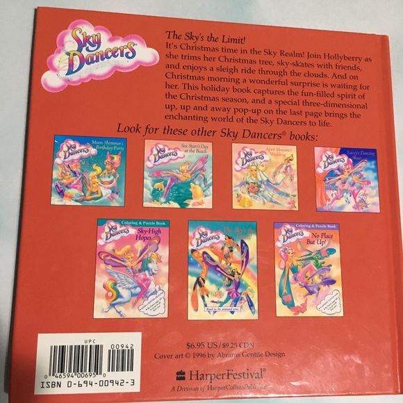SKY DANCERS POP -UP CHRISTMAS BOOK NWT - Picture 3 of 12